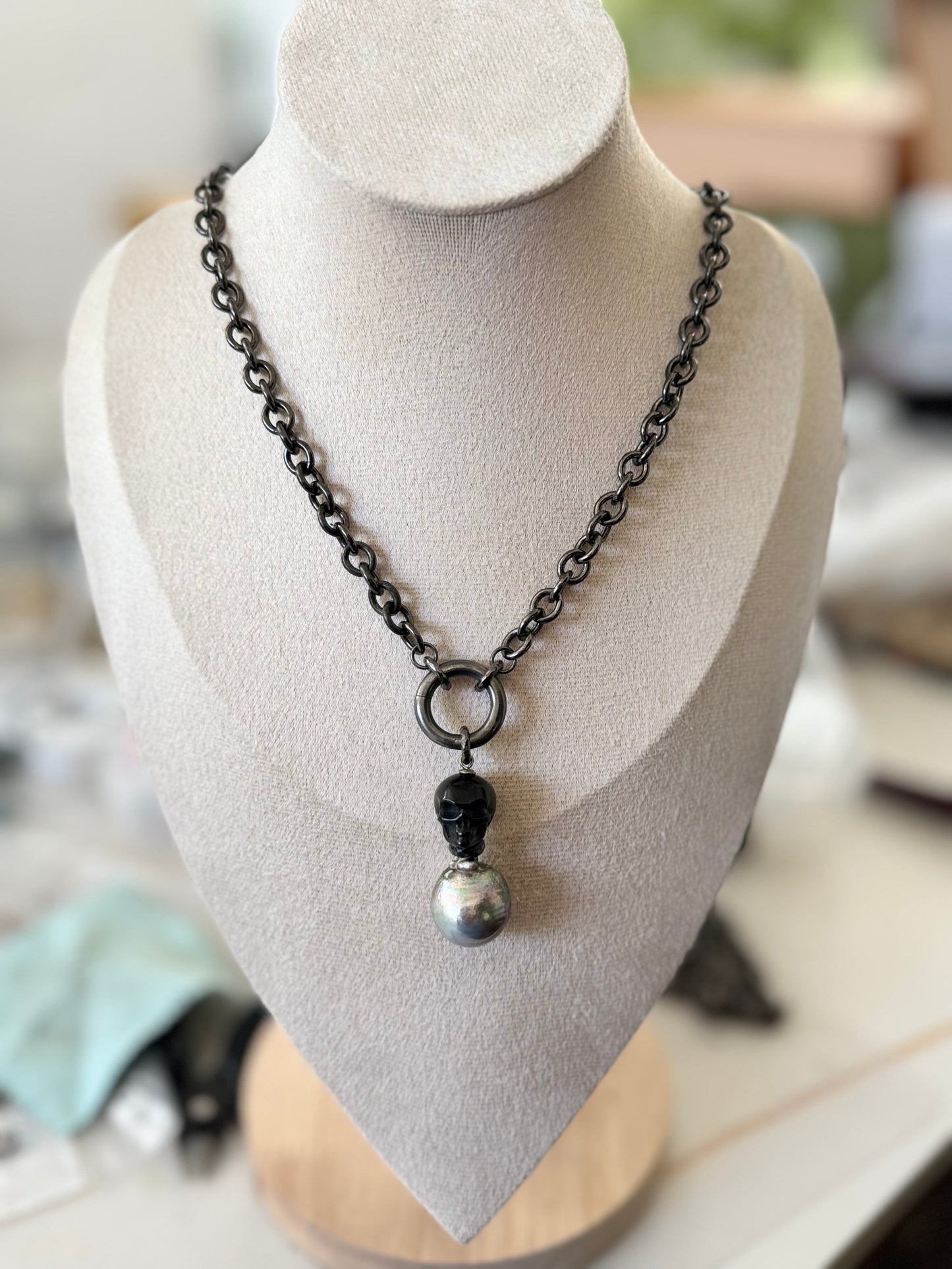 Obsidian Phantom Necklace